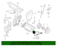 Load image into Gallery viewer, OEM Volvo Engine Oil Filter w/Gasket XC70 XC 90 V70 V40 S80 S60 (1275810) X1