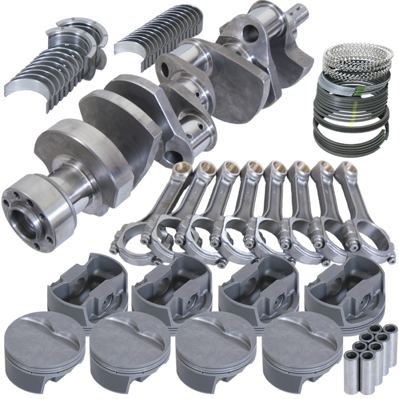 Eagle Chevy LT1350 1Pc 3.750in Crank 6.000in I-Beam Rods -5cc 4.030in Pistons Rotating Assembly