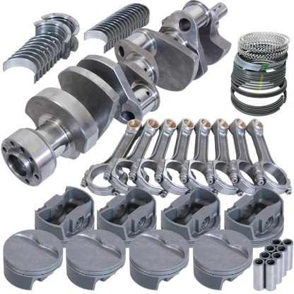 Eagle Chevy LT1350 1Pc 3.750in Crank 6.000in I-Beam Rods -5cc 4.030in Pistons Rotating Assembly