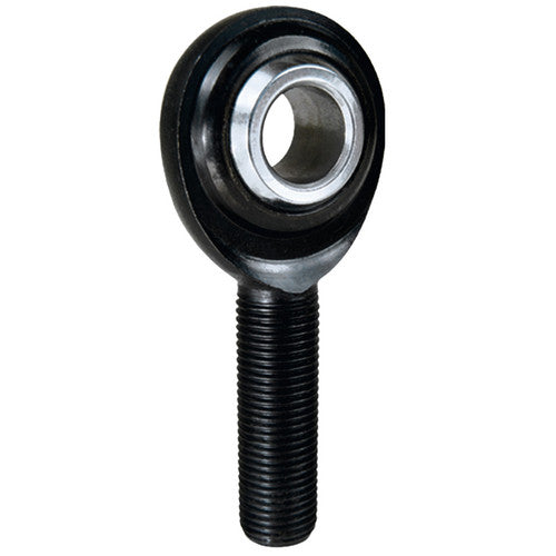 QA1 PC Series 2-Pc Rod End - Male/Left Hand - .5in Bore x 1/2-20 w/Zerk - Alloy Steel