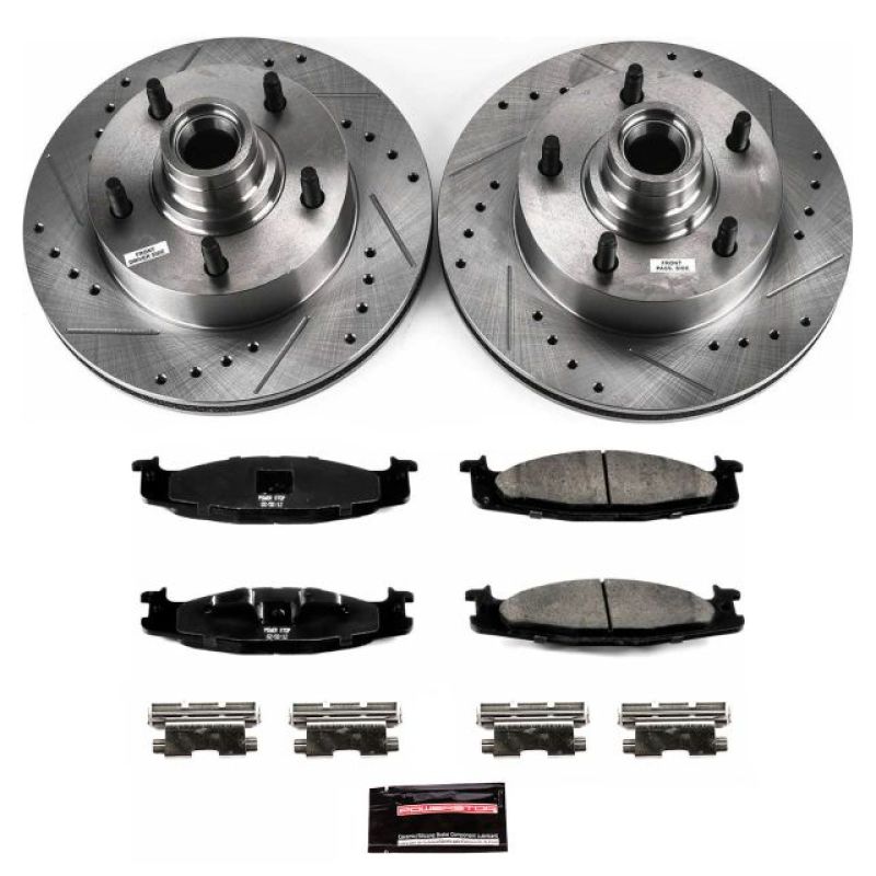 Power Stop 2003 Ford E-150 Front Z23 Evolution Sport Brake Kit PowerStop
