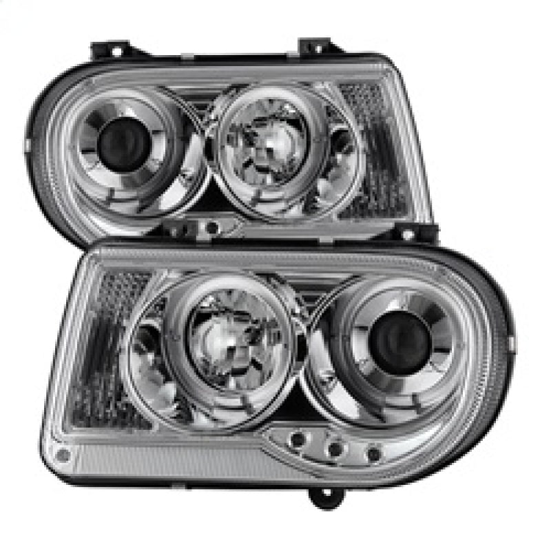 Spyder Chrysler 300C 05-10 Projector Headlights LED Halo LED Chrm (Not Included) PRO-YD-C300C-HL-C SPYDER