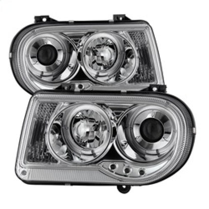 Spyder Chrysler 300C 05-10 Projector Headlights LED Halo LED Chrm (Not Included) PRO-YD-C300C-HL-C SPYDER
