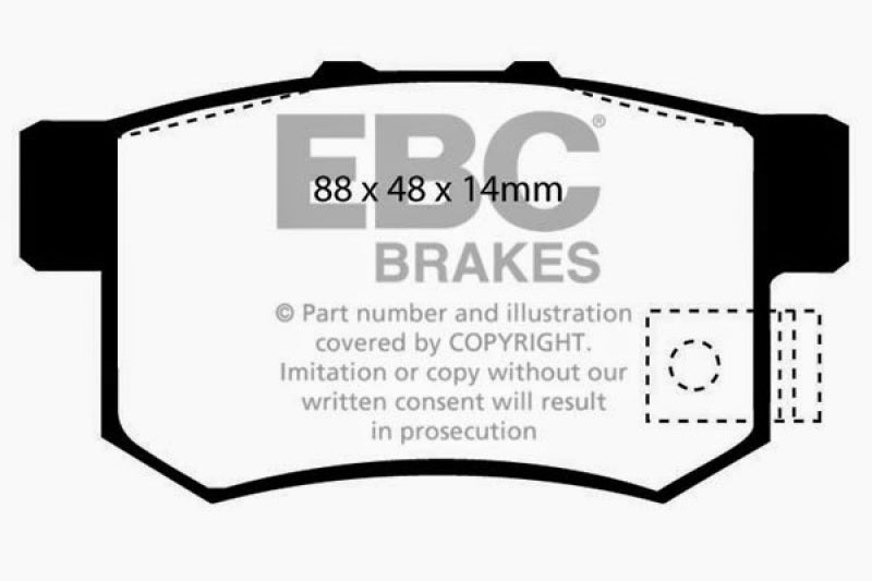 EBC BlueStuff Brake Pads - DP5781/2NDX EBC