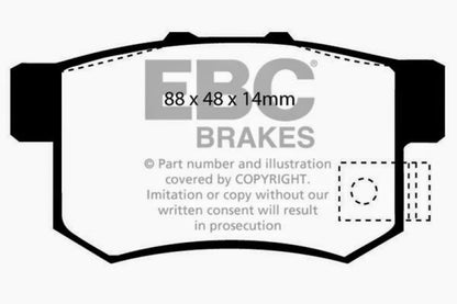 EBC BlueStuff Brake Pads - DP5781/2NDX EBC