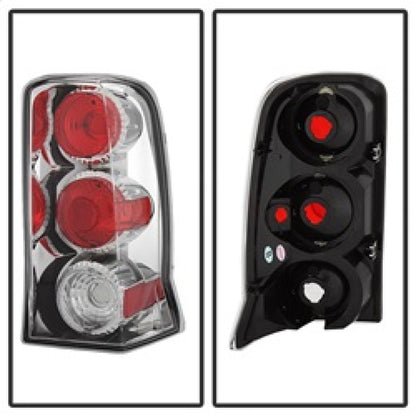 Spyder Cadillac Escalade SUV (Not EXT)02-06 Euro Style Tail Lights Chrome ALT-YD-CE02-C SPYDER