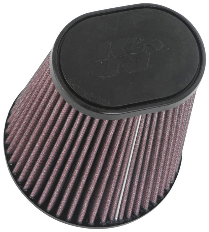 K&N Universal Clamp-On Air Filter 3-1/2in 10 Degree Flange 5-3/4in B 4-1/2in x 3-1/4in T 7in H K&N Engineering