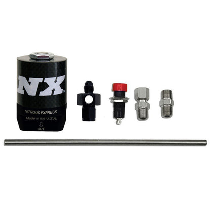 Nitrous Express Extreme Nitrous Purge Valve (6AN Manifold, Push Button, And Vent Tube) - 15601X