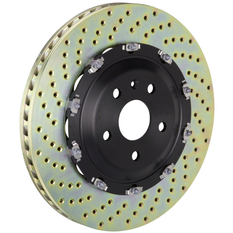 Brembo 06-08 RS4 Front 2-Piece Discs 380x34 2pc Rotor Drilled Brembo