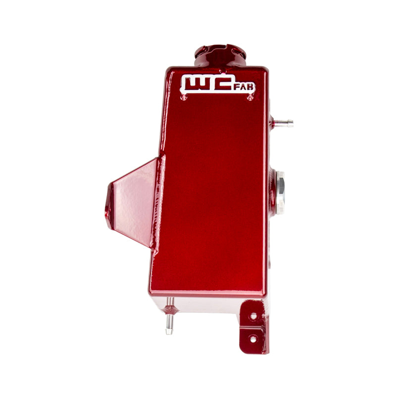 Wehrli 10-12 Cummins 6.7L Coolant Tank (OEM Placement) - WCFab Red