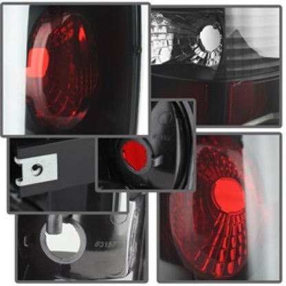 Spyder Chevy Silverado 1500 99-02 (Not Fit Stepside) Euro Style Tail Lights Blk Smke ALT-YD-CS99-BSM SPYDER