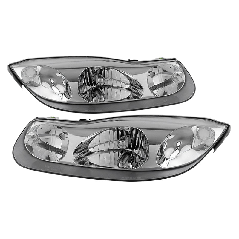 Xtune Satun Sc Series Coupe 2001-2002 OEM Style Headlights Chrome HD-JH-SASC-01-C SPYDER