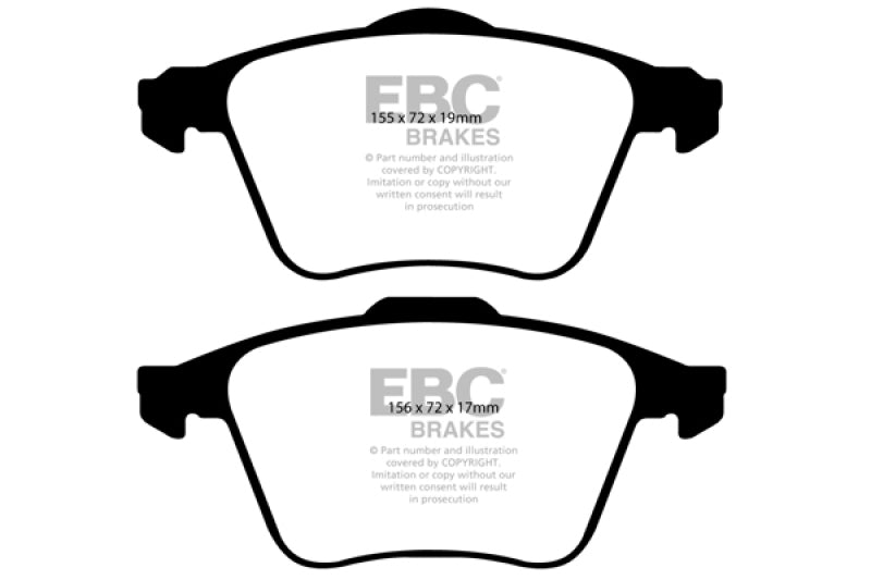 EBC GreenStuff Front Brake Pads - DP21679