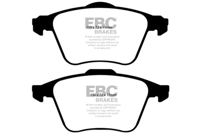 EBC YellowStuff Front Brake Pads - DP41679R EBC