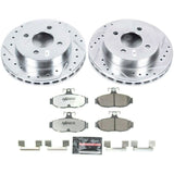 Power Stop 1993 Ford Mustang Rear Z26 Street Warrior Brake Kit