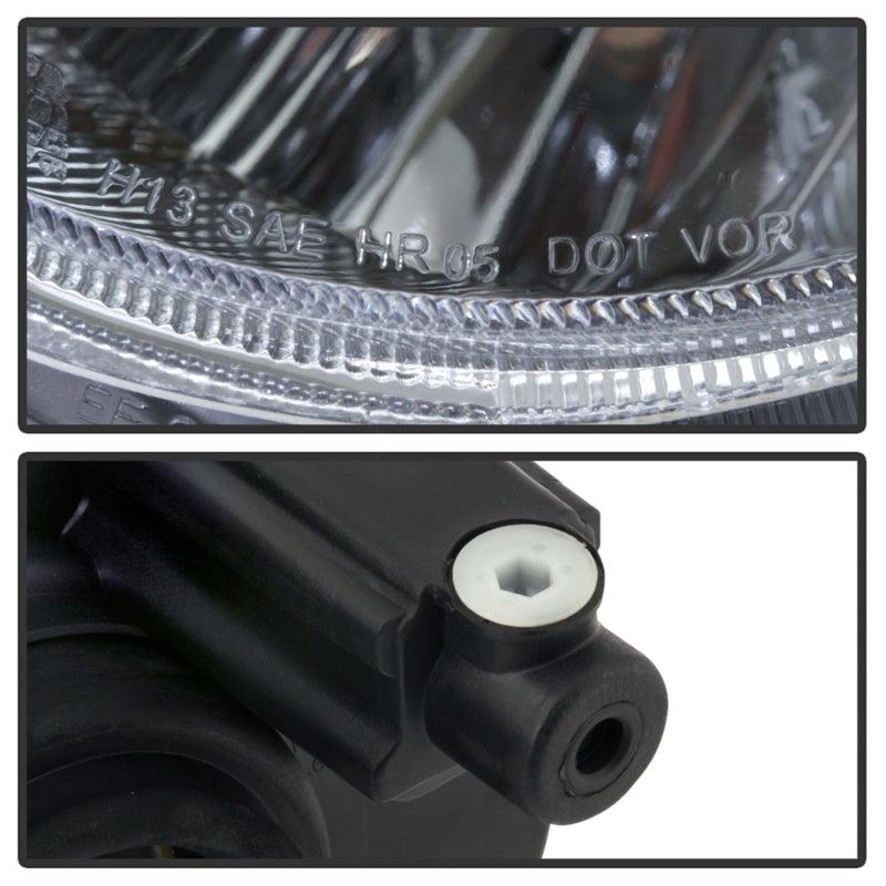 xTune 07-17 Jeep Patriot (w/o Auto Leveling Lights) OEM Style Headlights - Chrome (HD-JH-JPA07-OE-C) SPYDER