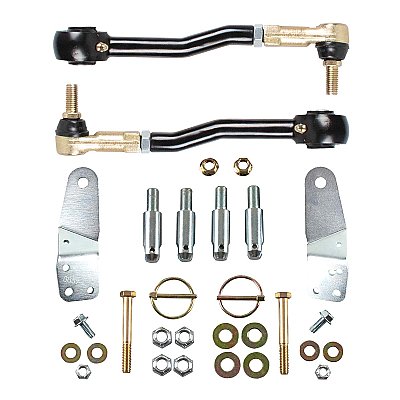 Synergy 2018+ Jeep Wrangler JL/JLU/JT Front Sway Bar Links w/Quick Disconnects Synergy Mfg