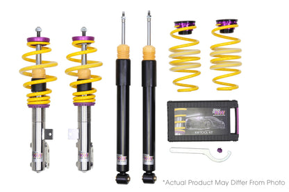 KW Coilover Kit V2 Audi A4 S4 (8K/B8) w/ electronic dampening control Sedan FWD + Quattro