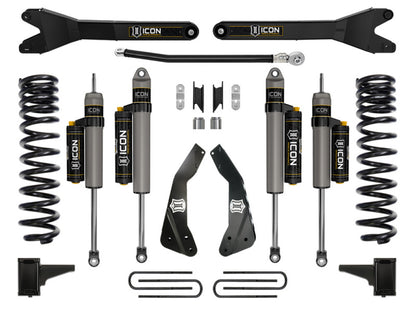 ICON 11-16 Ford F250/F350 4.5in Stage 4 Suspension System w/ Radius Arms