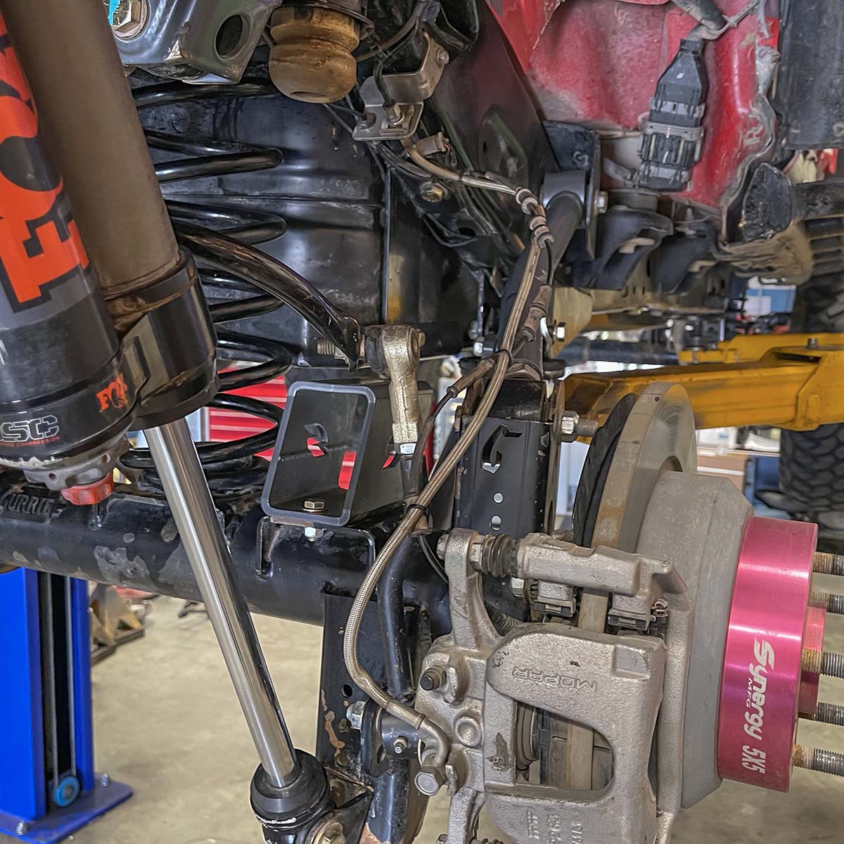 Synergy 2018+ Jeep JL/JLU Front and Rear Brake Line Kit