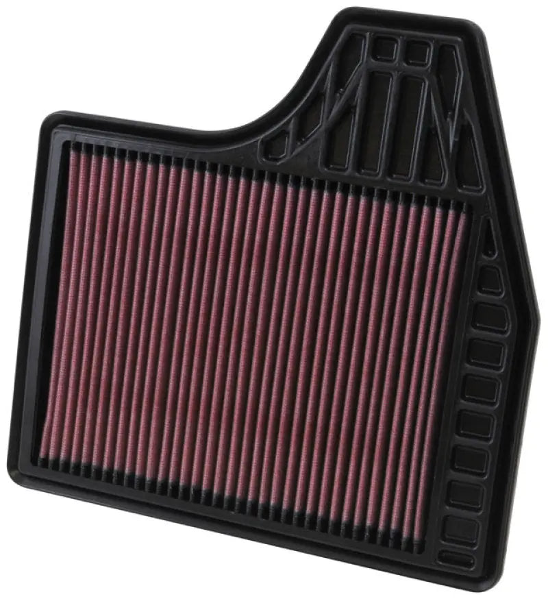 K&N Replacement Filter 11.438in O/S Length x 11.375in O/S Width x 1in H for 13 Nissan Altima 2.5L K&N Engineering