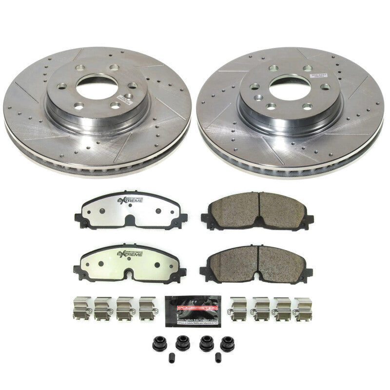 Power Stop 21-22 Chevrolet Colorado Front Z36 Truck & Tow Brake Kit PowerStop