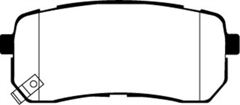 EBC GreenStuff Rear Brake Pads - DP61814 EBC