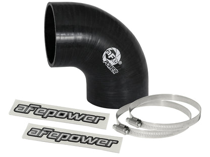 afe Magnum FORCE Intake Coupling Kit (3 IN ID x 90-Deg.) Elbow Coupler - Black