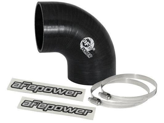 afe Magnum FORCE Intake Coupling Kit (3 IN ID x 90-Deg.) Elbow Coupler - Black