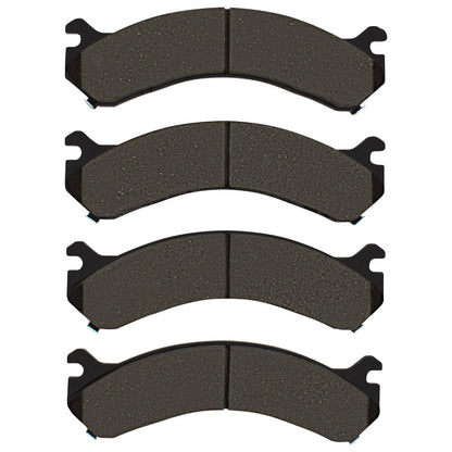 R1 01-10 GMC Sierra 3500 4WD Rear Semi Met Brake Pads