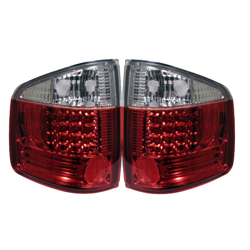 Spyder Chevy S10 94-04 /Isuzu Hombre 96-00 LED Tail Lights Red Clear ALT-YD-CS1094-LED-RC SPYDER