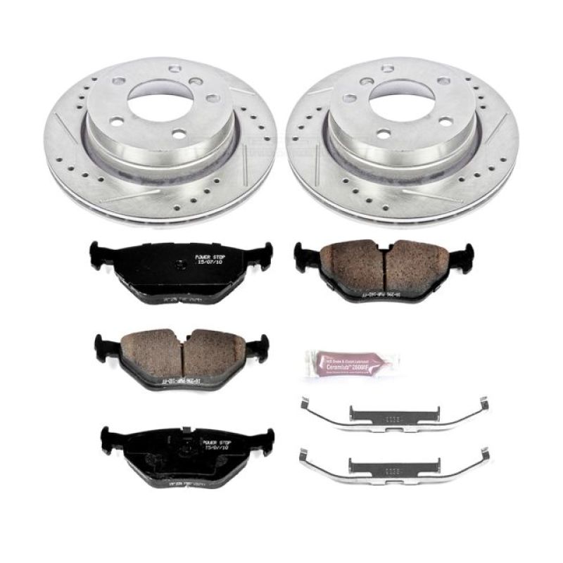 Power Stop 2000 BMW 323Ci Rear Z23 Evolution Sport Brake Kit PowerStop