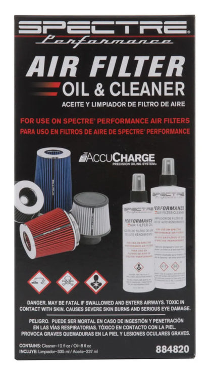 Spectre Accucharge Kit for HPR Filters - Clear Spectre