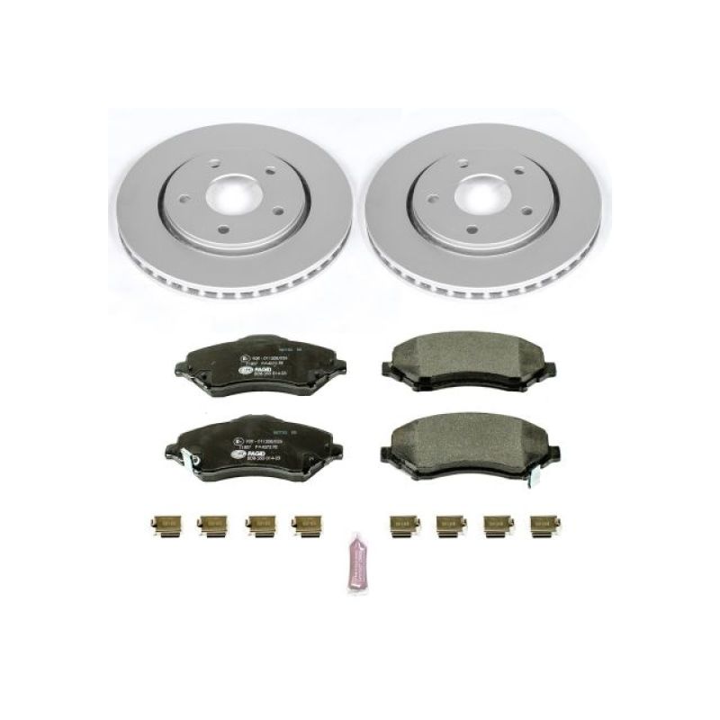 Power Stop 08-16 Chrysler Town & Country Front Euro-Stop Brake Kit