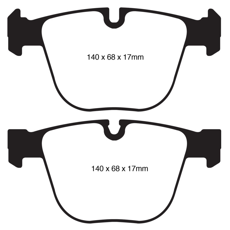 EBC GreenStuff Rear Brake Pads - DP22020 EBC