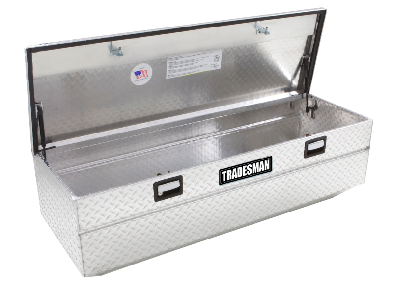 Tradesman Aluminum Flush Mount Truck Tool Box (56in.) - Brite Tradesman