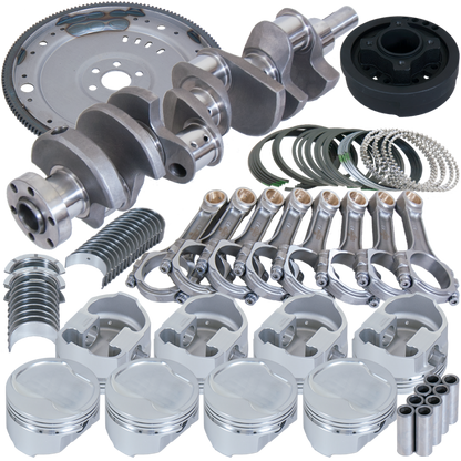 Eagle Ford 302 3.250in Crank 5.400in I-Beam Rods 4.040in Pistons 164 Tooth FW Balanced Assembly