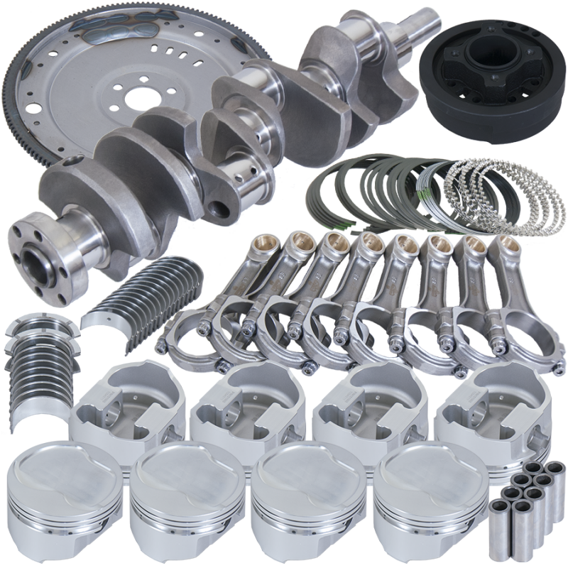 Eagle Ford 302 3.250in Crank 5.400in I-Beam Rods 4.040in Pistons 157 Tooth FW Balanced Assembly
