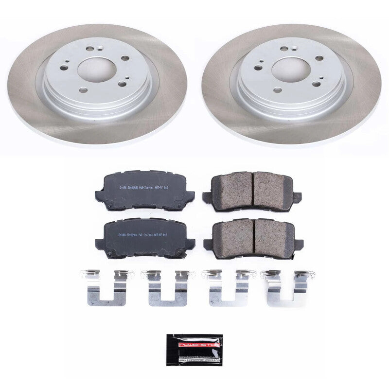 Power Stop 18-20 Honda Odyssey Rear Semi-Coated Rotor Kit PowerStop