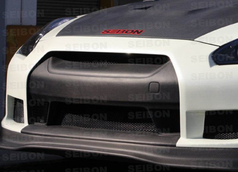 Seibon 09-10 Nissan Skyline R35 GTR OEM Carbon Fiber Front Grill Seibon