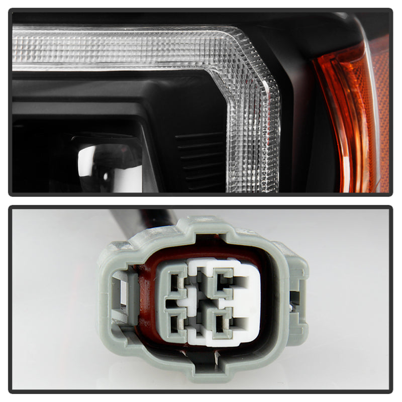 Spyder 16-20 Toyota Tacoma LED Model Only High-Power LED Headlights - Black PRO-YD-TT16LEDAP-BK SPYDER