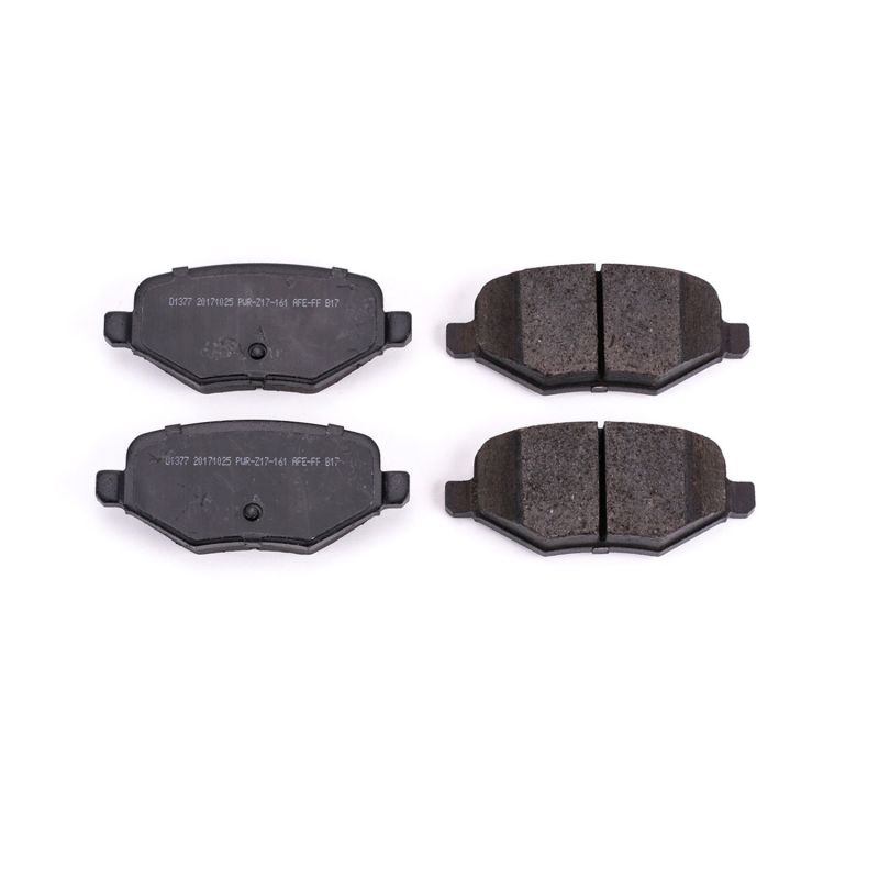 Power Stop 11-13 Ford Edge Rear Z16 Evolution Ceramic Brake Pads PowerStop