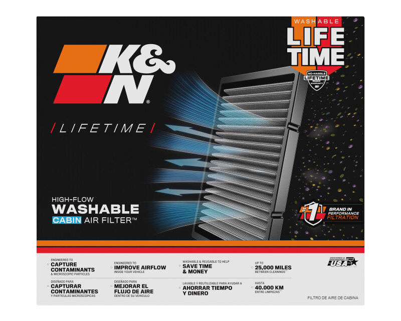K&N 21-25 Jeep Grand Cherokee Cabin Air Filter