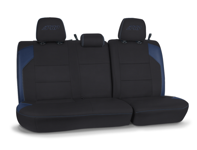 PRP 16-23 Toyota Tacoma Rear Bench Cover - Black/Navy Blue B054-06