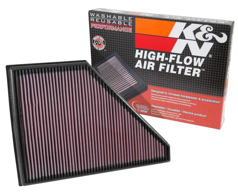 K&N 2017 Cadillac XT5 3.6L V6 F/I Drop In Air Filter K&N Engineering