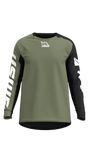 USWE Kalk Off-Road Jersey Adult Olive Green - XS