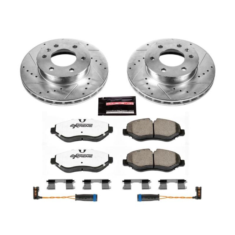 Power Stop 07-09 Dodge Sprinter 2500 Front Z36 Truck & Tow Brake Kit PowerStop