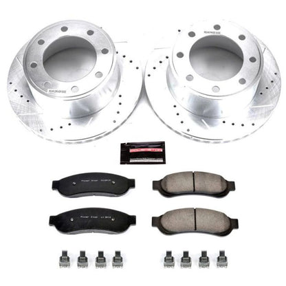 Power Stop 05-07 Ford F-250 Super Duty Rear Z23 Evolution Sport Brake Kit PowerStop