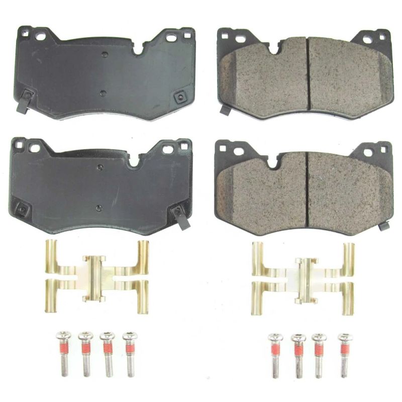 Power Stop 2020 Chevrolet Corvette Front Z17 Evolution Ceramic Brake Pads w/Hardware PowerStop