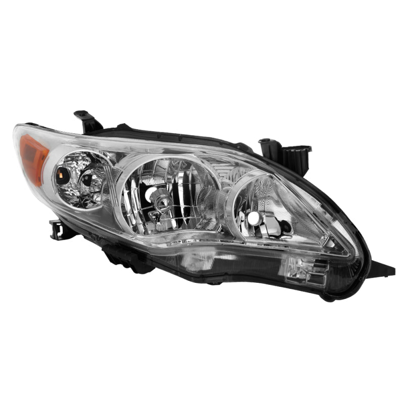 xTune Toyota Corolla 11-13 Passenger Side Headlights - OEM Right - Chrome HD-JH-TCO11-OE-R SPYDER